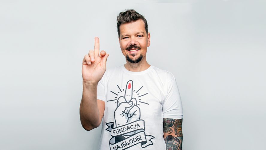 Michał Figurski – co Fundacja „Najsłodsi” ma wspólnego z tatuażem?