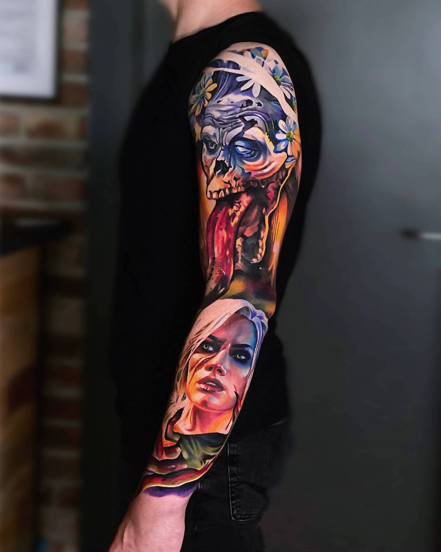Kejti Dumka - tatuaż Południcy